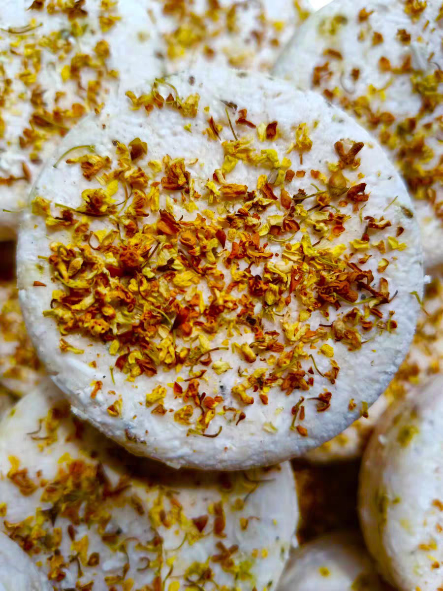 Sweet Osmanthus Anti-Dandruff Shampoo Bar - Natural Hair Loss Prevention & Oil Control