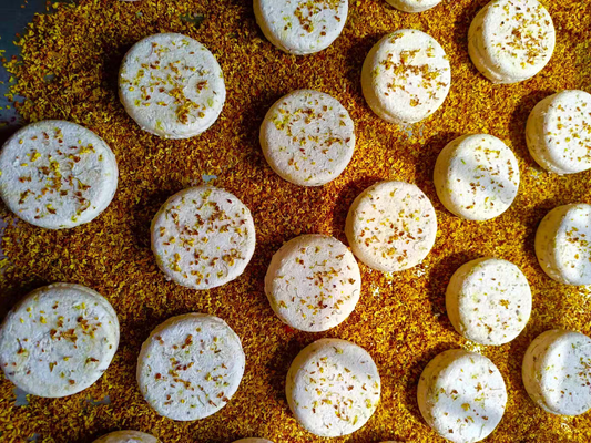 Sweet Osmanthus Anti-Dandruff Shampoo Bar - Natural Hair Loss Prevention & Oil Control